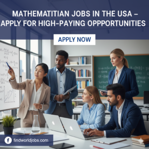Mathematician Jobs in the USA – Apply for High-Paying Opportunities 