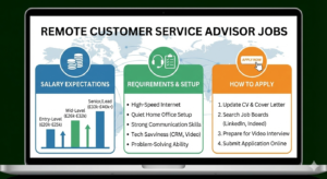 Remote Customer Service Advisor Jobs – Salary, Requirements & How to Apply