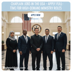 Chaplain Jobs in the USA – Apply Full-Time for High-Demand Ministry Roles