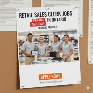 Retail Sales Clerk Jobs Ontario – Description & Requirements Apply Now