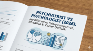 Psychiatrist vs Psychologist (2026): Key Differences, Salary Comparison, Education & Career Outlook