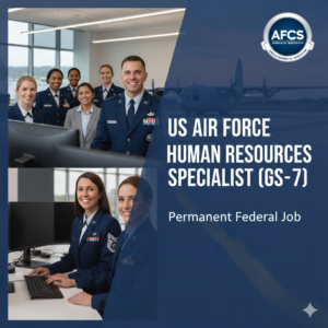US Air Force Human Resources Specialist (GS-7) | Permanent Federal Job