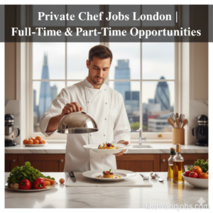 Private Chef Jobs London | Full-Time & Part-Time Opportunities