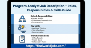Program Analyst Job Description – Roles, Responsibilities & Skills Guide