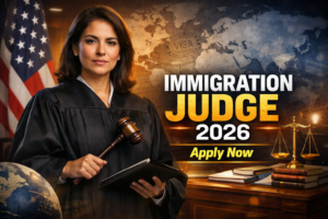 Immigration Judge USA Recruitment 2026 – Apply Online, Eligibility & Salary Details